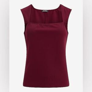 NWT express fitted square neck tank top